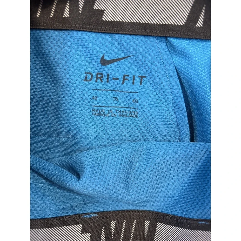 Nike Golf Dri-Fit SHORTS  Mens 40  AQUA BLUE Stretch  Athleisure PERFORMANCE